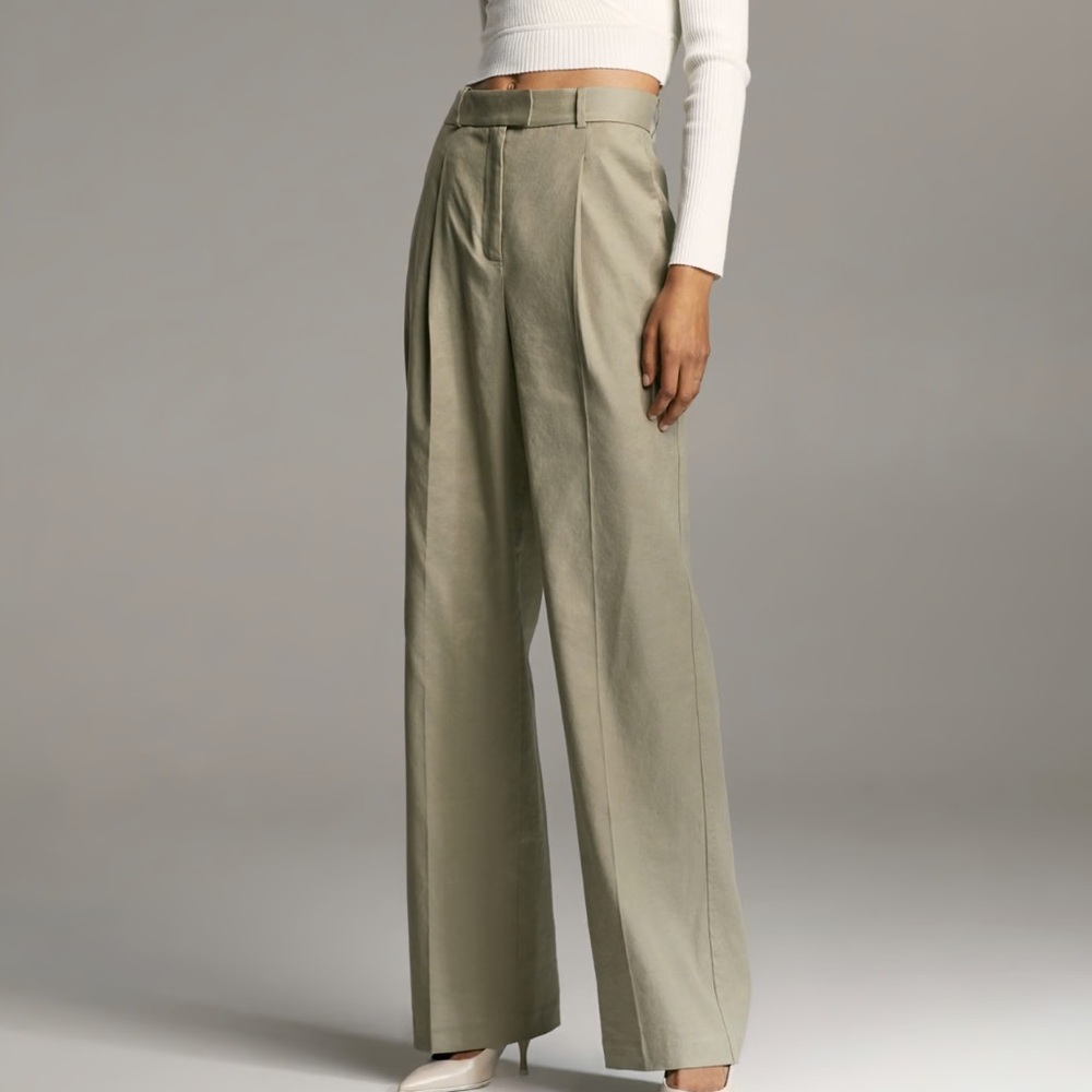 Aritzia Babaton Sadiki Linen Pant